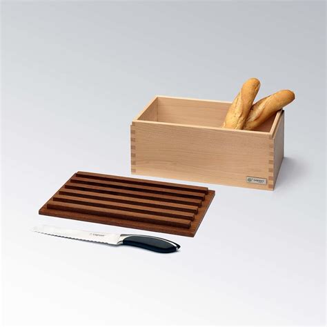 Gourmet Bread Bin With Cutting Board 